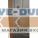 Стальная дверь "Ledo" с зеркалом (биометрический замок Smart lock К06)